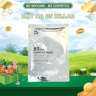 Mặt nạ KR.LAB B5 EGF Complex cấp ẩm sâu, phục hồi da nhanh, giá chỉ 18.000₫