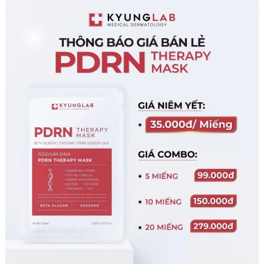 Mặt nạ KYUNGLAB PDRN Therapy 23ml – Dưỡng ẩm, phục hồi da, ngăn ngừa lão hoá – 13.000₫