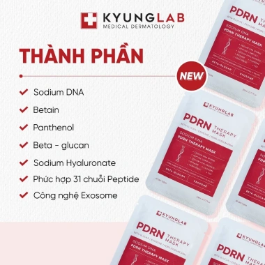 Mặt nạ KYUNGLAB PDRN Therapy 23ml – Dưỡng ẩm, phục hồi da, ngăn ngừa lão hoá – 13.000₫