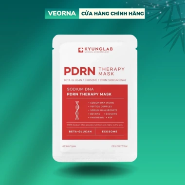 Mặt Nạ Kyunglab PDRN Therapy: Cấp ẩm, phục hồi, căng bóng, trẻ hoá chỉ 20.000₫