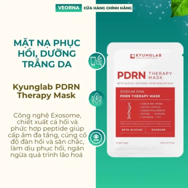 Mặt Nạ Kyunglab PDRN Therapy: Cấp ẩm, phục hồi, căng bóng, trẻ hoá chỉ 20.000₫ 10