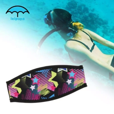 Mặt nạ lặn Neoprene cho tóc dài - Phụ kiện dưới nước chắc chắn, giá ưu đãi 54.000đ