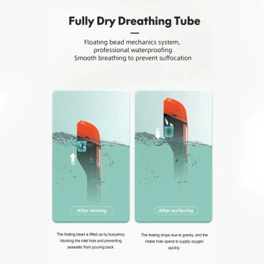 Mặt nạ lặn toàn mặt nam nữ Scuba Gear - Gắn camera, tháo rời, kính ống thở, giảm 22%