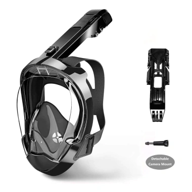 Mặt nạ lặn toàn mặt nam nữ Scuba Gear - Gắn camera, tháo rời, kính ống thở, giảm 22% 7 Mặt nạ lặn toàn mặt nam nữ Scuba Gear - Gắn camera, tháo rời, kính ống thở, giảm 22% 7