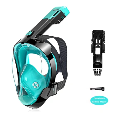 Mặt nạ lặn toàn mặt nam nữ Scuba Gear - Gắn camera, tháo rời, kính ống thở, giảm 22% 9 Mặt nạ lặn toàn mặt nam nữ Scuba Gear - Gắn camera, tháo rời, kính ống thở, giảm 22% 9