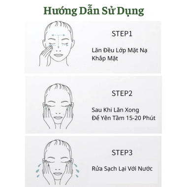 Mặt Nạ Lăn Trà Xanh – Da Trắng Mịn, Se Khít Lỗ Chân Lông, Loại Bỏ Mụn Đầu Đen, Giá 55.000 VND 7 Mặt Nạ Lăn Trà Xanh – Da Trắng Mịn, Se Khít Lỗ Chân Lông, Loại Bỏ Mụn Đầu Đen, Giá 55.000 VND 7