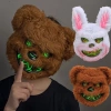 Mặt nạ LED Halloween Dạ Quang Gấu Đẫm Máu và Thỏ Kinh Dị - Cosplay Bóng Trang, Giá 77.958₫ 7