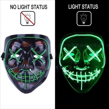 Mặt nạ LED Halloween Dạ Quang Gấu Đẫm Máu và Thỏ Kinh Dị - Cosplay Bóng Trang, Giá 77.958₫ 10