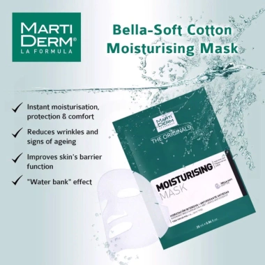 Mặt nạ MartiDerm The Originals Moisturising Mask cấp ẩm sâu cho da khô - Giá chỉ 403.000₫, giảm tới 108.810₫