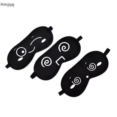 Mặt nạ mắt ngủ lụa nguyên chất Hmjqq - Đệm che bóng râm, thư giãn du lịch, giá 17.700₫ 3
