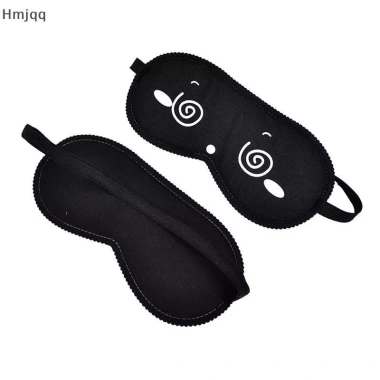 Mặt nạ mắt ngủ lụa nguyên chất Hmjqq - Đệm che bóng râm, thư giãn du lịch, giá 17.700₫ 5