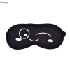 Mặt nạ mắt ngủ lụa nguyên chất Hmjqq - Đệm che bóng râm, thư giãn du lịch, giá 17.700₫ 6