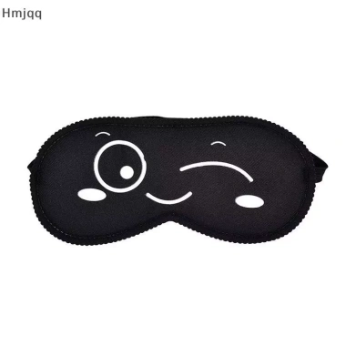 Mặt nạ mắt ngủ lụa nguyên chất Hmjqq - Đệm che bóng râm, thư giãn du lịch, giá 17.700₫ 6