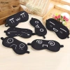 Mặt nạ mắt ngủ lụa nguyên chất Hmjqq - Đệm che bóng râm, thư giãn du lịch, giá 17.700₫ 8