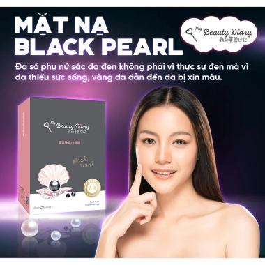 Mặt Nạ My Beauty Diary Ngọc Trai Đen 8 miếng 23ml Trắng Da Giá chỉ 239.000đ 4 Mặt Nạ My Beauty Diary Ngọc Trai Đen 8 miếng 23ml Trắng Da Giá chỉ 239.000đ 4