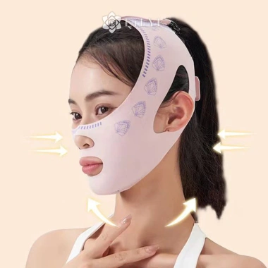 Mặt nạ nâng cơ Qrhyk giảm nếp nhăn, làm mịn cằm đôi, tạo V‑Line đẹp - Giá chỉ 36.400₫