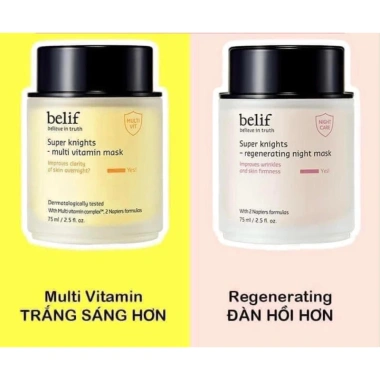 Mặt Nạ Ngủ Belif Multi Vitamin – Dưỡng sáng, cấp ẩm sâu, giảm còn 79.900₫ (giá gốc 103.870₫) 5