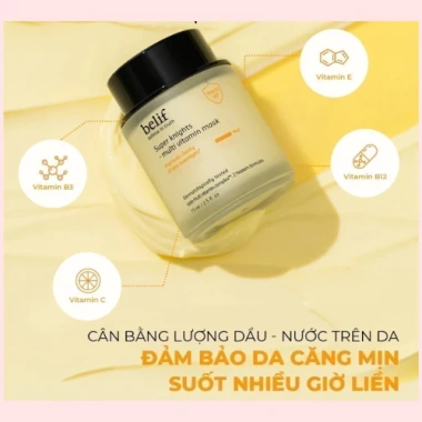 Mặt nạ ngủ Belif Super Knight 75ml Dưỡng ẩm, sáng da, Vitamin đa năng, chỉ 488k 2