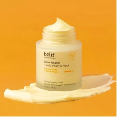Mặt nạ ngủ Belif Super Knight 75ml Dưỡng ẩm, sáng da, Vitamin đa năng, chỉ 488k 4