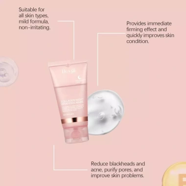 Mặt nạ ngủ collagen bóc tách 75g - Hydro hóa, tăng độ đàn hồi, cung cấp ẩm, giảm chảy xệ, xỉn màu - Giá 70.400₫ 5 Mặt nạ ngủ collagen bóc tách 75g - Hydro hóa, tăng độ đàn hồi, cung cấp ẩm, giảm chảy xệ, xỉn màu - Giá 70.400₫ 5
