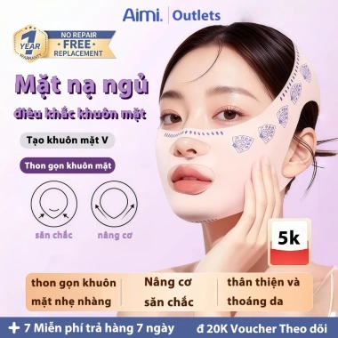 Mặt Nạ Ngủ Điêu Khắc Khuôn Chữ V Nâng Cằm Má Nâng Cơ Chăm Sóc Da 31.000 VND
