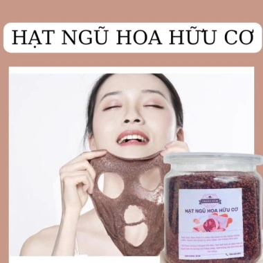 Mặt Nạ Ngũ Hoa Hạt Hữu Cơ - Cấp ẩm sâu, Ngừa mụn hiệu quả, Giá chỉ 28.000đ