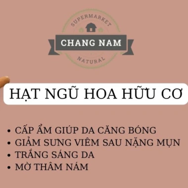 Mặt Nạ Ngũ Hoa Hạt Hữu Cơ - Cấp ẩm sâu, Ngừa mụn hiệu quả, Giá chỉ 28.000đ 5 Mặt Nạ Ngũ Hoa Hạt Hữu Cơ - Cấp ẩm sâu, Ngừa mụn hiệu quả, Giá chỉ 28.000đ 5
