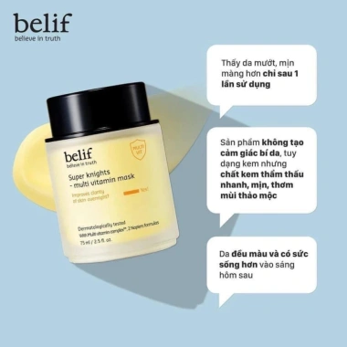 Mặt Nạ Ngủ Maxclinic Belif Multi Vitamin 75ml Dưỡng Sáng, Cấp Ẩm Chuyên Sâu - Jolie Beauty 168k