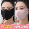 Mặt nạ nhiệt mùa đông cotton nguyên chất dày 3D ba chiều, góc mắt, chống gió, đi xe đạp du lịch - Giá 36.137đ 4