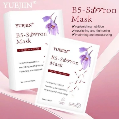 Mặt Nạ Nhụy Hoa Nghệ Tây Yujiin B5 10 miếng - Cấp ẩm, nuôi dưỡng da