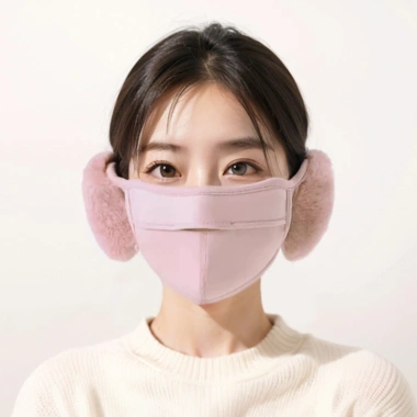 Mặt Nạ Nữ Mùa Đông Vải Cotton Thân Thiện Da, Giặt Được, Chống Bụi - Giá 31.604 VND