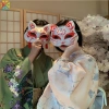 Mặt Nạ Nữ Retro Little Fox DIY Nhật Bản - Cosplay Mèo Dễ Thương Halloween Anime, Giá 34,655 VND