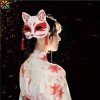 Mặt Nạ Nữ Retro Little Fox DIY Nhật Bản - Cosplay Mèo Dễ Thương Halloween Anime, Giá 34,655 VND 2