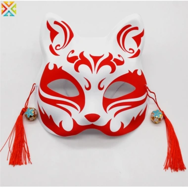 Mặt Nạ Nữ Retro Little Fox DIY Nhật Bản - Cosplay Mèo Dễ Thương Halloween Anime, Giá 34,655 VND