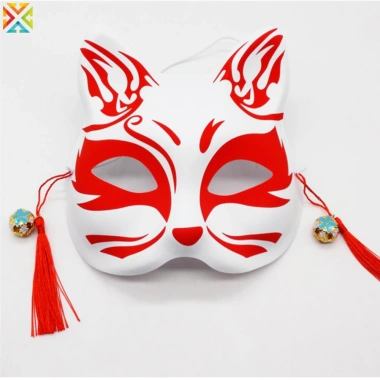 Mặt Nạ Nữ Retro Little Fox DIY Nhật Bản - Cosplay Mèo Dễ Thương Halloween Anime, Giá 34,655 VND