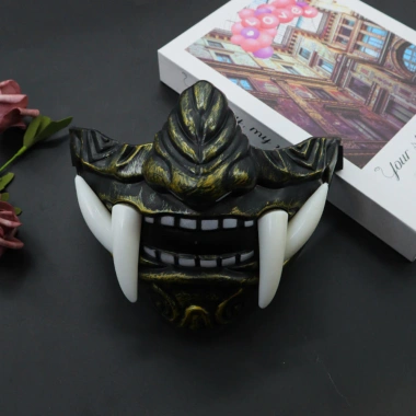 Mặt nạ nửa mặt Halloween Ma kinh dị - Cosplay Nhật Bản, Giá giảm 58.036 VND 10