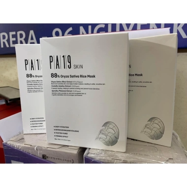 Mặt nạ PA19 SKIN 88% Oryza Sativa Rice - Phục hồi, căng bóng da, giảm giá 589.000