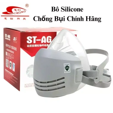 Mặt Nạ Phòng Độc Siêu Mềm Silicon - Khẩu Trang Chống Bụi, Giá ưu đãi 115k