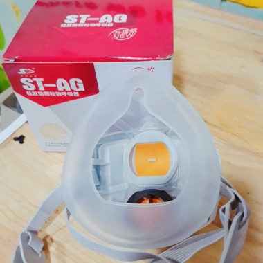 Mặt Nạ Phòng Độc Siêu Mềm Silicon - Khẩu Trang Chống Bụi, Giá ưu đãi 115k