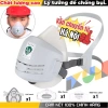 Mặt nạ phòng độc silicone mềm, khẩu trang phun sơn chống hóa chất, giao nhanh Hà Nội - Giá ưu đãi 45.000đ