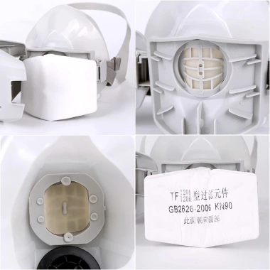Mặt nạ phòng độc silicone mềm, khẩu trang phun sơn chống hóa chất, giao nhanh Hà Nội - Giá ưu đãi 45.000đ 9 Mặt nạ phòng độc silicone mềm, khẩu trang phun sơn chống hóa chất, giao nhanh Hà Nội - Giá ưu đãi 45.000đ 9
