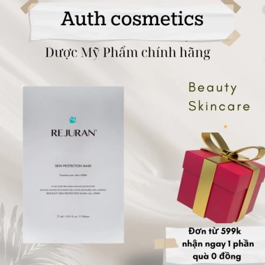 Mặt Nạ Rejuran Skin Protection Cấp Ẩm 5 miếng - Giá ưu đãi 230k, dưỡng ẩm sâu, tái tạo da