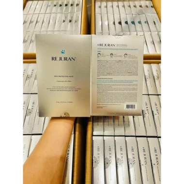 Mặt Nạ Rejuran Skin Protection Cấp Ẩm 5 miếng - Giá ưu đãi 230k, dưỡng ẩm sâu, tái tạo da