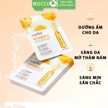 Mặt nạ Sadoer MOCCO MN026 Làm trắng, cấp ẩm, giảm thâm nám, da săn chắc 18.000đ