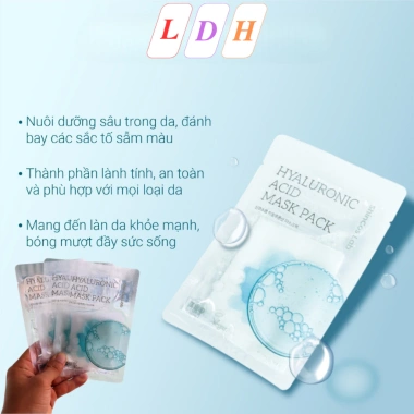 Mặt nạ SHINCOS.LAB Hyaluronic Acid 27ml - Dưỡng ẩm sâu, Da mềm mịn, 70.200₫