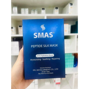 Mặt Nạ Smas Peptide Silk Mask Phục Hồi Cấp Ẩm Cao Cấp - Dưỡng ẩm sâu, giảm nếp nhăn, chỉ 95.000₫