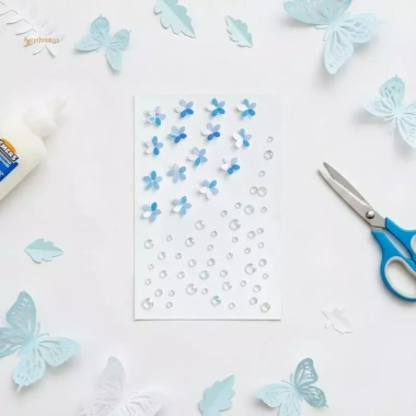 Mặt Nạ Stiers 3D Năm Cánh Hoa - Đá quý Pha lê kim cương Tự dính Sân khấu 41.364 VND