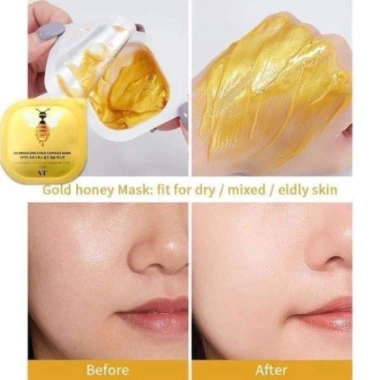 Mặt nạ sữa ong chúa VT Progloss Gold 24K 7.5g - Dưỡng ẩm, làm trắng da, giá chỉ 28.000đ