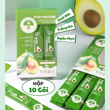 Mặt nạ sủi bọt bơ 10 gói - Làm sạch sâu, giảm mụn đầu đen, thu nhỏ lỗ chân lông, dưỡng ẩm, cấp nước, chỉ 24.999đ 7