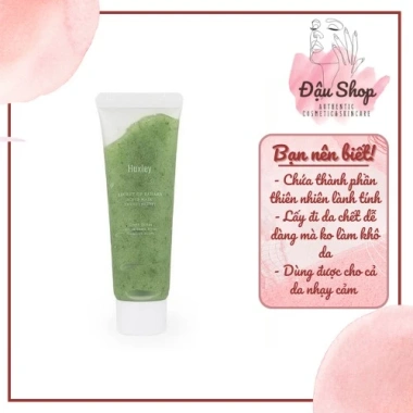Mặt nạ tẩy da chết Huxley Scrub Mask 30g - Giá 100.000, da sáng mịn, loại bỏ tế bào chết Mặt nạ tẩy da chết Huxley Scrub Mask 30g - Giá 100.000, da sáng mịn, loại bỏ tế bào chết